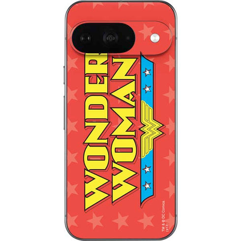 DC Comics Wonder Woman Logo Google Pixel 9 Skin